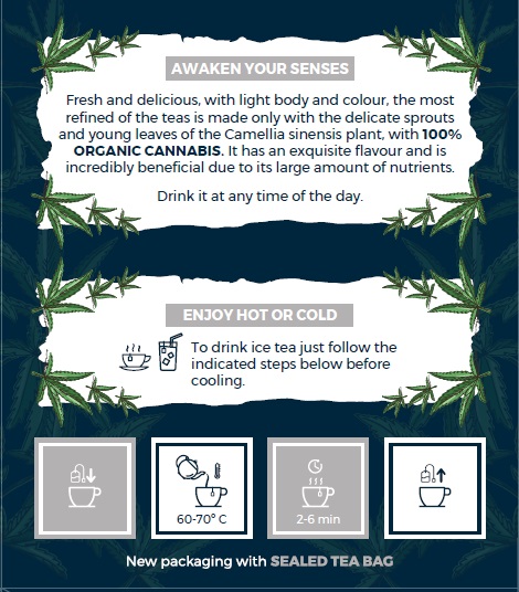 Awakening - Organic White Tea with Cannabis